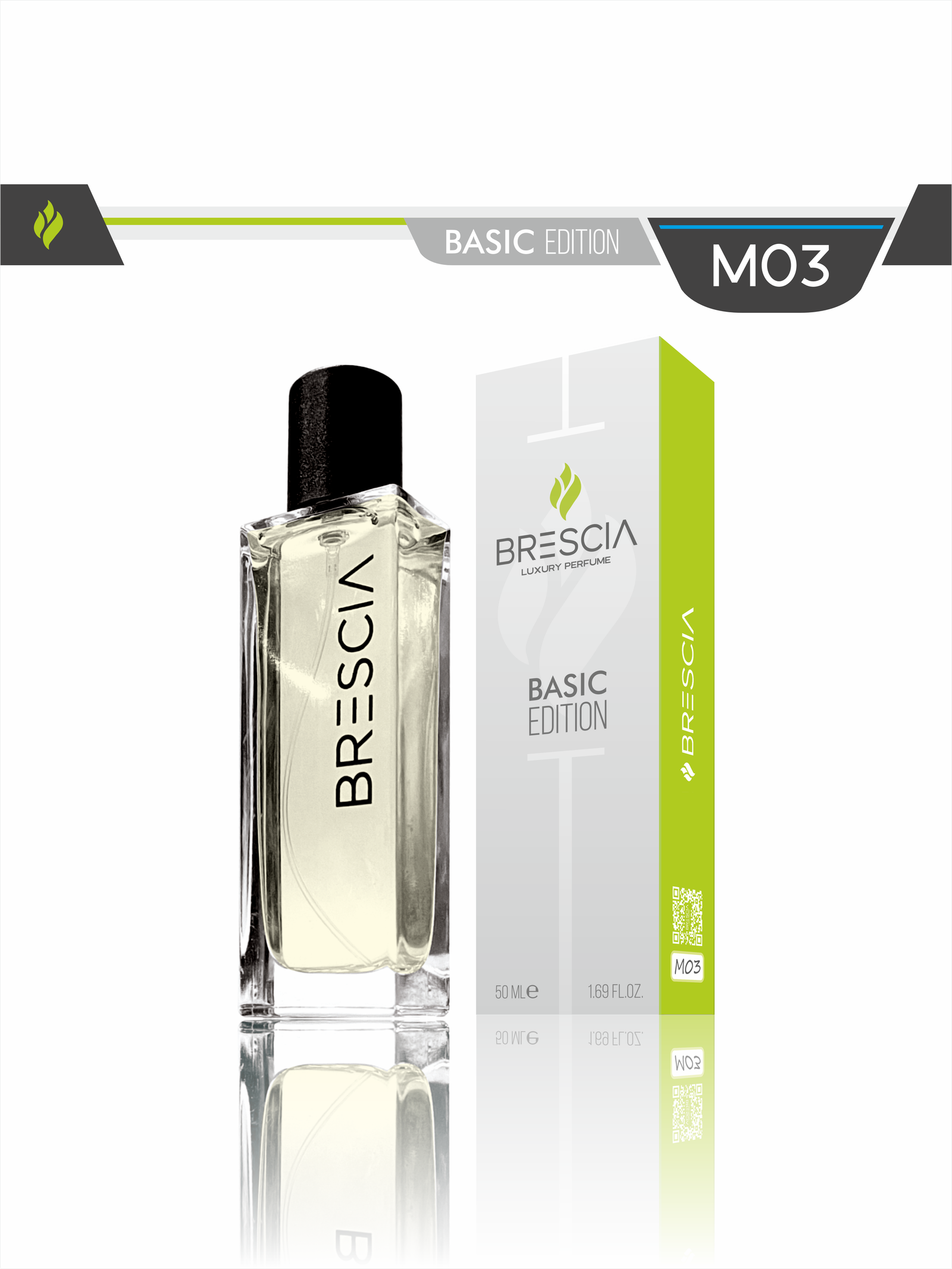 Brescia M03 (ARMONI BLACK COD MUADİLİ) Edp 50ml