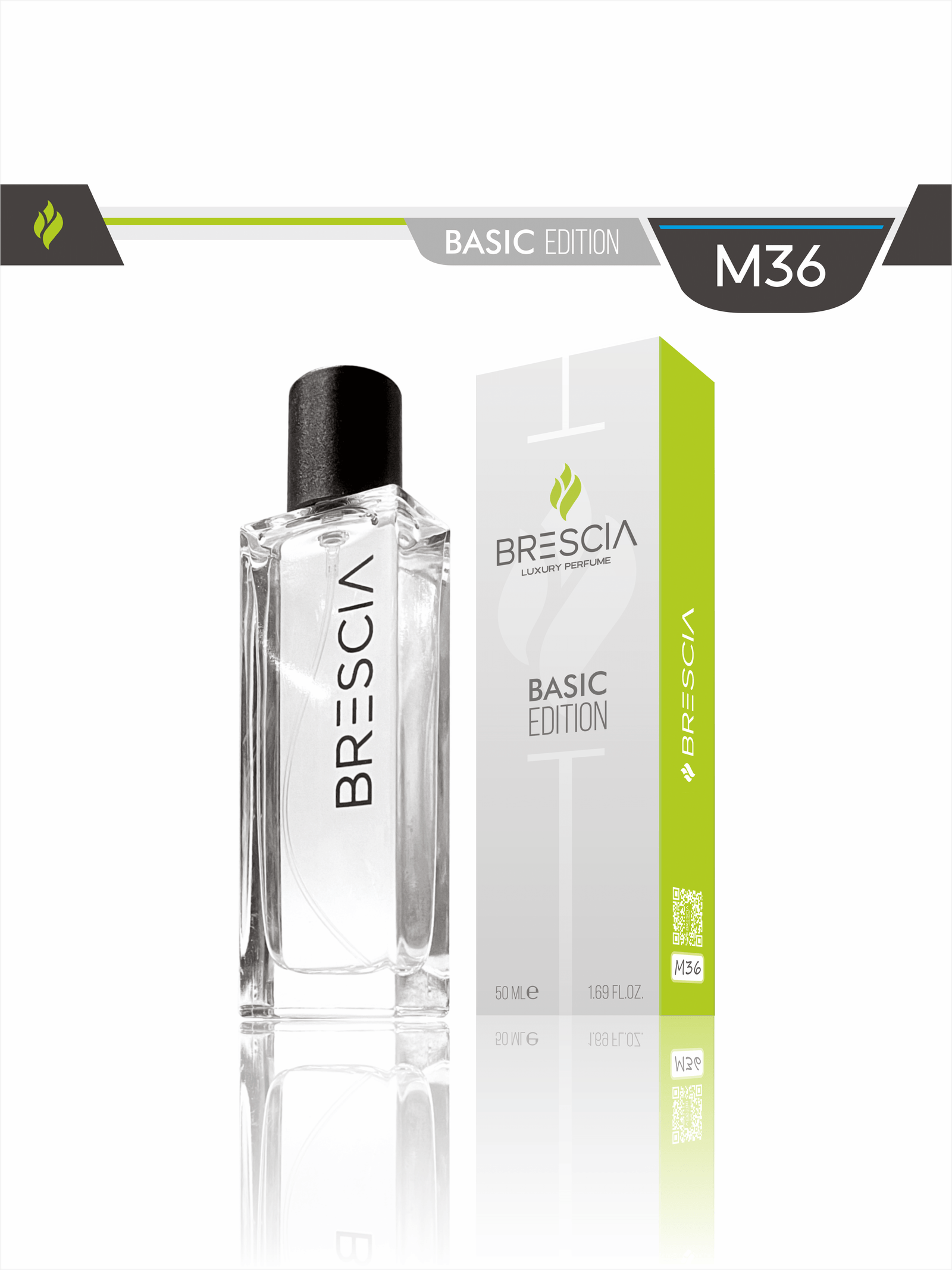 Brescia M36 Canel Blu Edp 50 ml Kalıcı Erkek Parfümü